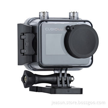 Full HD waterproof action sports camera with remote controller